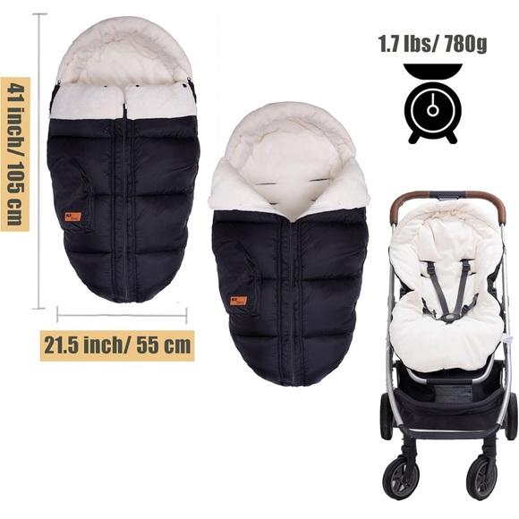 Stroller Weatherproof Footmuff - Picture 8 of 9